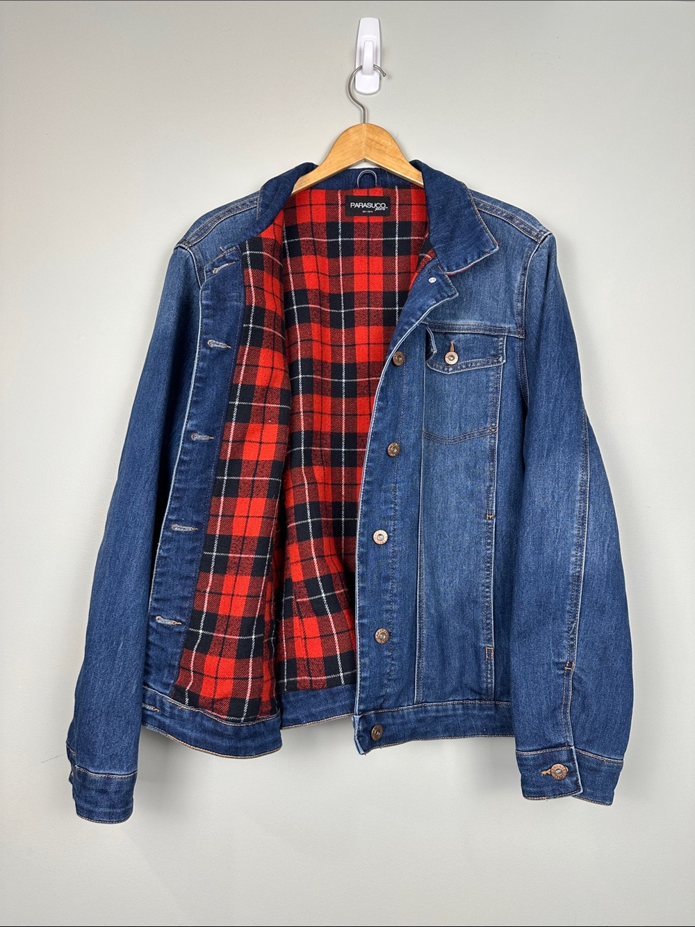 3. Parasuco denim flannel lined jacket
